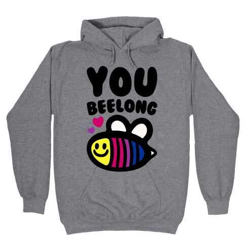 You Belong Bisexual Pride Hooded Sweatshirt