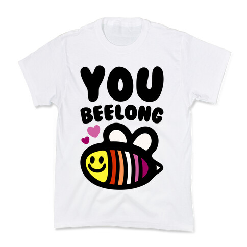 You Belong Lesbian Pride Kids T-Shirt