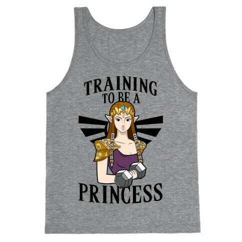 Training To Be A Princess Tank Top