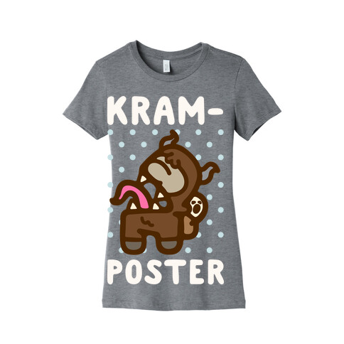 Kram-Poster White Print Womens T-Shirt