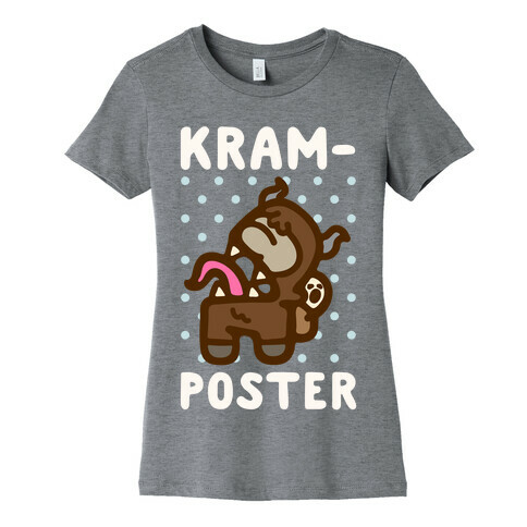 Kram-Poster White Print Womens T-Shirt