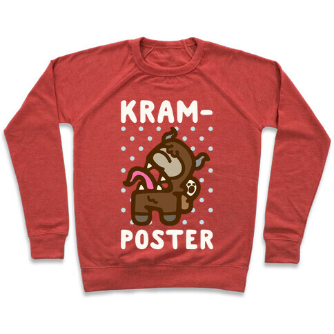 Kram-Poster White Print Pullover