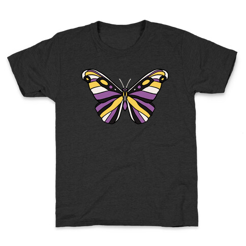 Non-binary Butterfly Kids T-Shirt