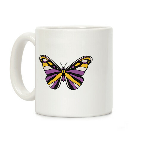 Non-binary Butterfly Coffee Mug