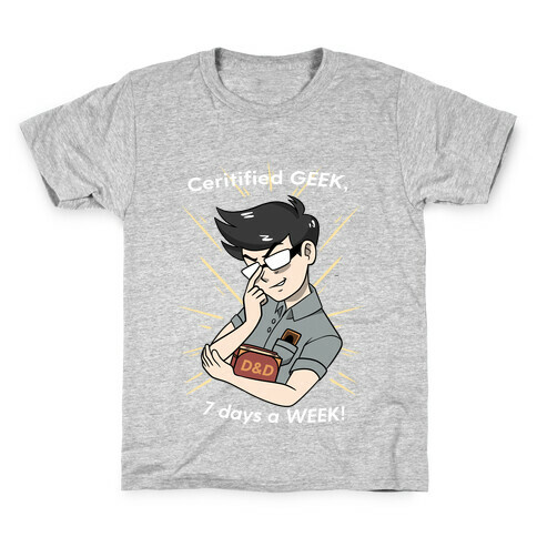 A Certified GEEK Kids T-Shirt