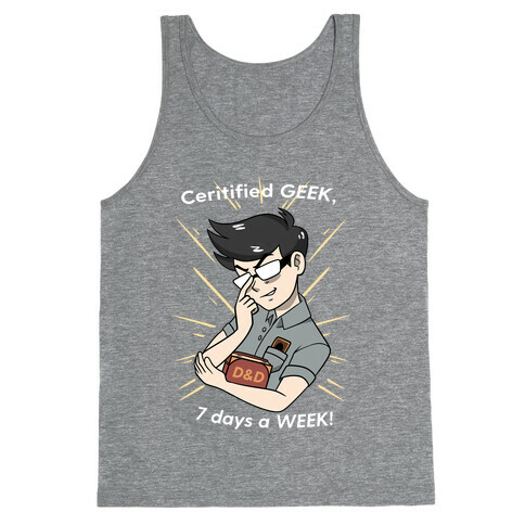 A Certified GEEK Tank Top