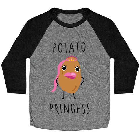 Potato Princess Baseball Tee