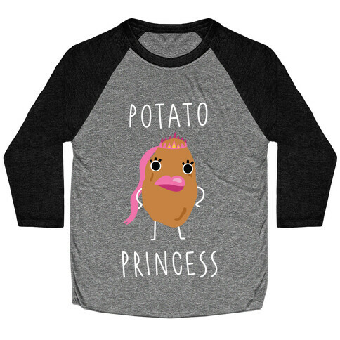 Potato Princess Baseball Tee