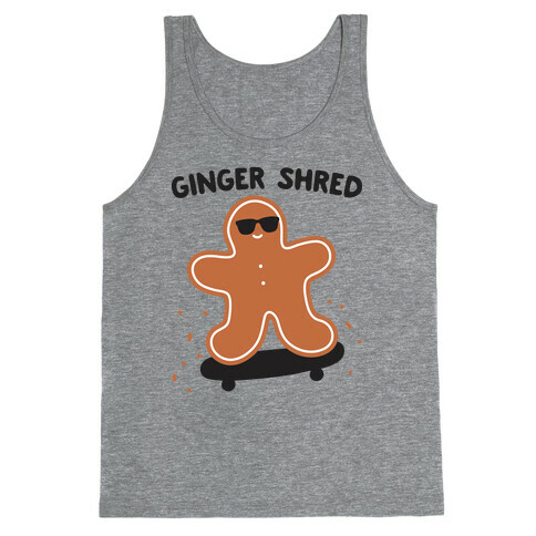 Ginger Shred Skateboarding Tank Top