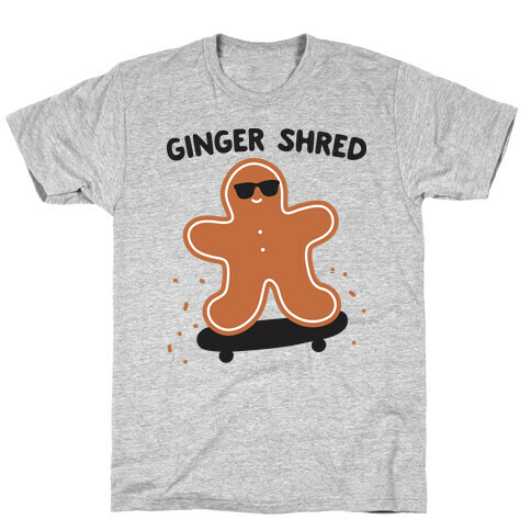 Ginger Shred Skateboarding T-Shirt