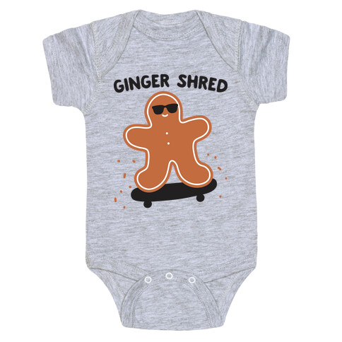 Ginger Shred Skateboarding Baby One-Piece