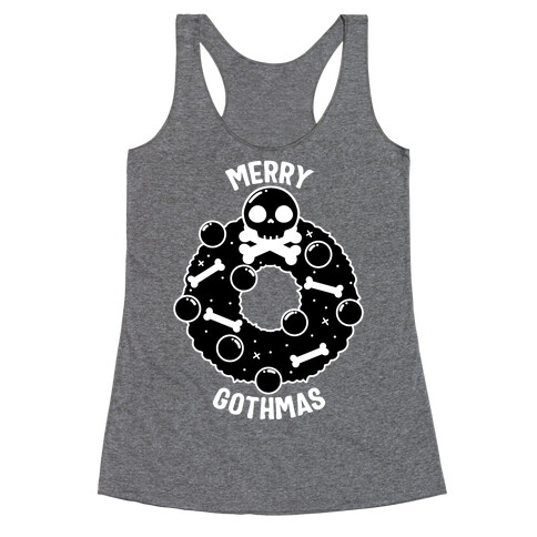 Merry Gothmas Racerback Tank Top