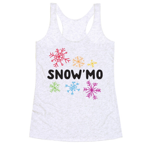 Snow'mo Racerback Tank Top