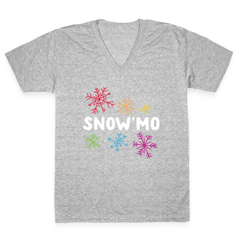 Snow'mo V-Neck Tee Shirt