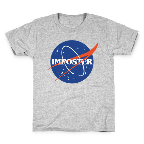 Imposter Nasa Logo Parody Kids T-Shirt