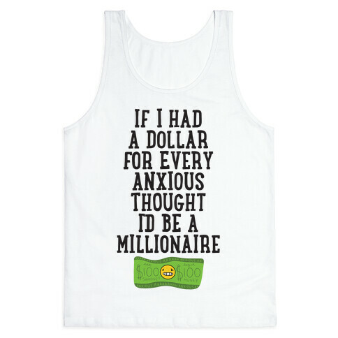 Anxious Millionaire Tank Top