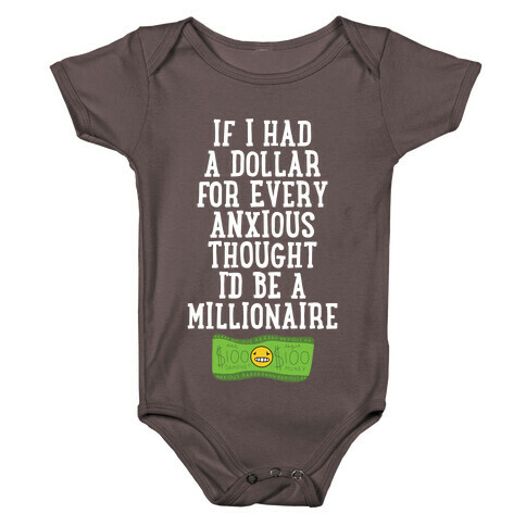 Anxious Millionaire Baby One-Piece