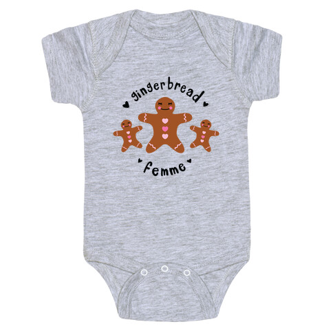 Gingerbread Femme Baby One-Piece
