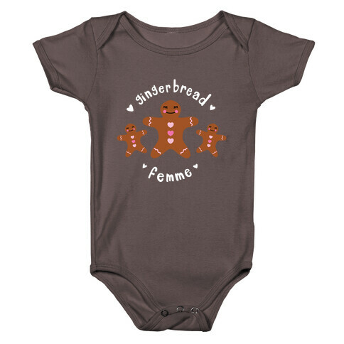 Gingerbread Femme Baby One-Piece