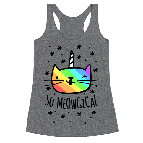 So Meowgical Racerback Tank Top