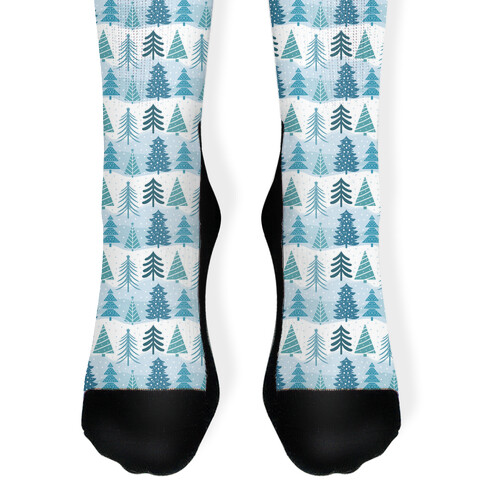 Christmas Tree Pattern Sock