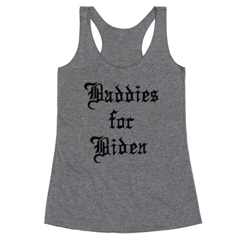 Baddies for Biden Racerback Tank Top