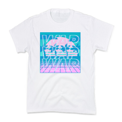 Vaporwave WAP  Kids T-Shirt