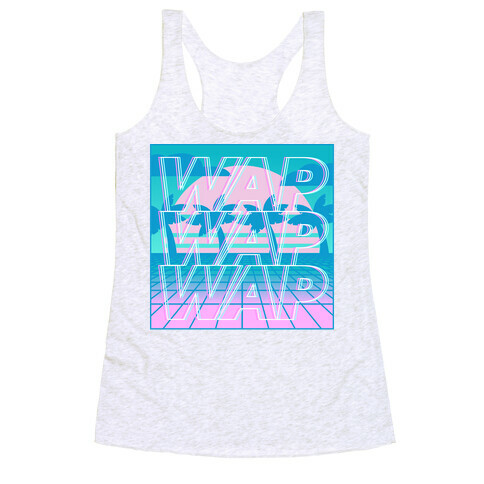 Vaporwave WAP  Racerback Tank Top