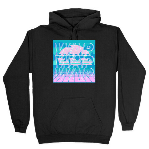 Vaporwave WAP  Hooded Sweatshirt