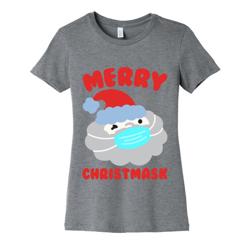 Merry Christmask Womens T-Shirt