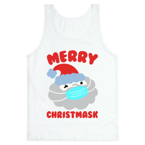 Merry Christmask Tank Top