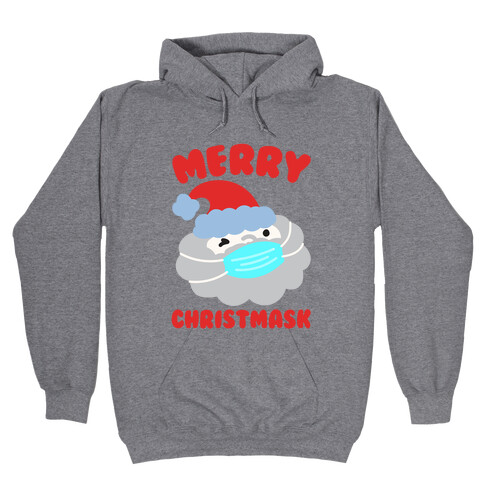 Merry Christmask Hooded Sweatshirt