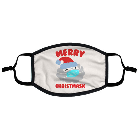 Merry Christmask  Flat Face Mask