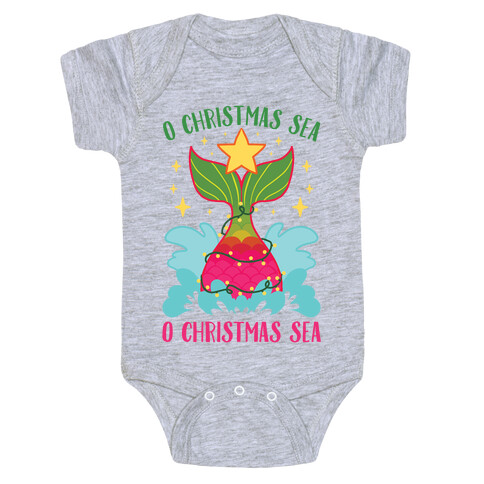 O Christmas Sea, O Christmas Sea Baby One-Piece