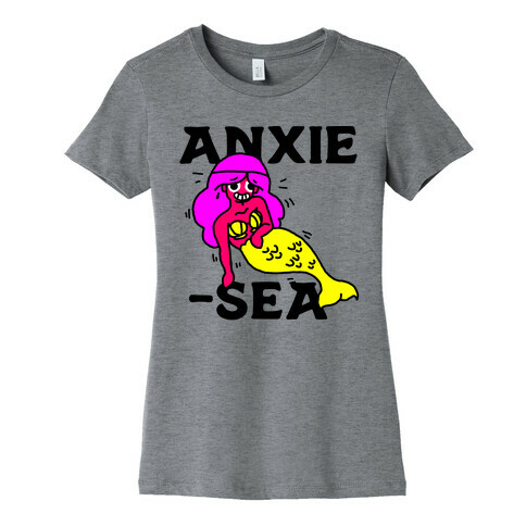 Anxie-Sea Womens T-Shirt