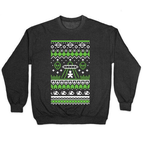 Ugly Alien Christmas Sweater Pullover