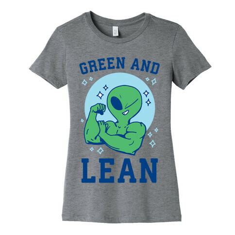 Green and Lean Womens T-Shirt