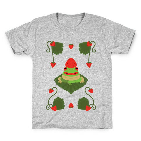 Strawberry Frog Kids T-Shirt