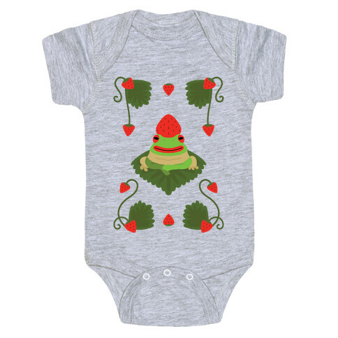 Strawberry Frog Baby One-Piece