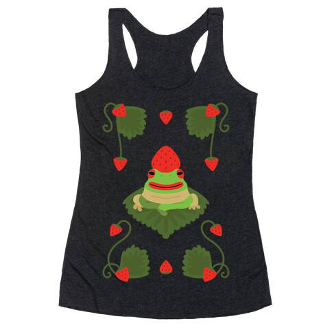 Strawberry Frog Racerback Tank Top