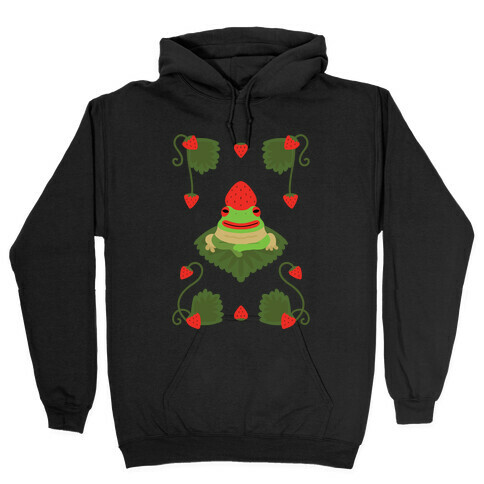 Strawberry Frog Hooded Sweatshirt