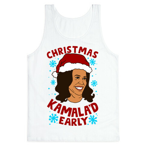 Christmas Kamala'd Early Tank Top