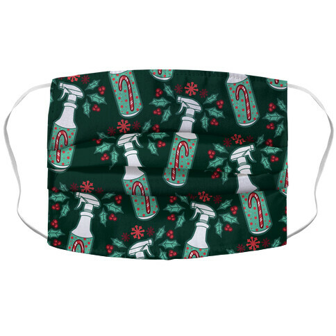 Deck The Halls With Disinfectant Falala Accordion Face Mask