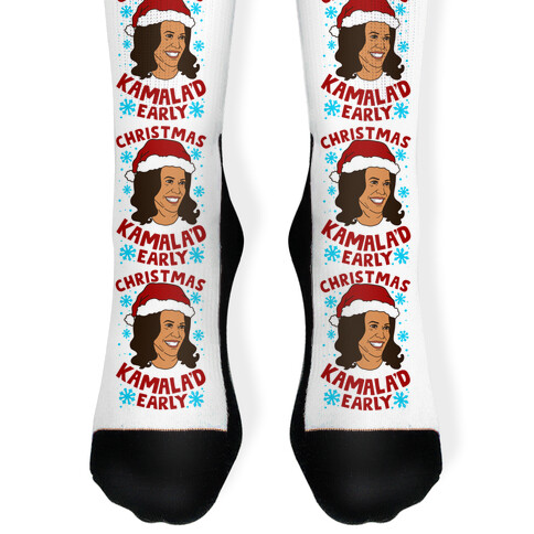 Christmas Kamala'd Early Sock