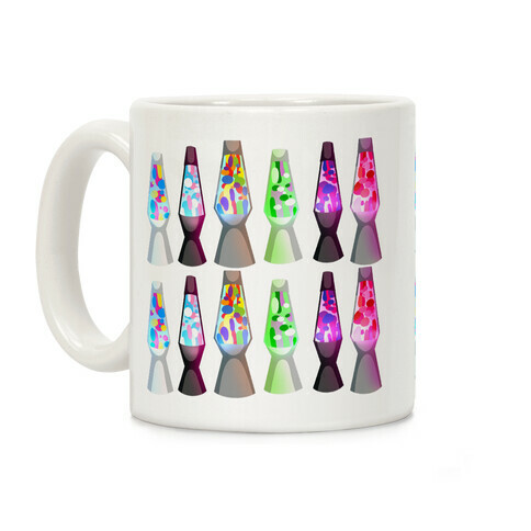 LGBTQ+ Lava Lamp Pattern Coffee Mug