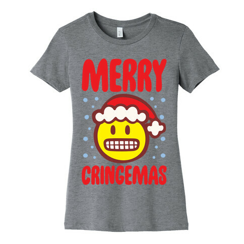 Merry Cringemas Parody Womens T-Shirt