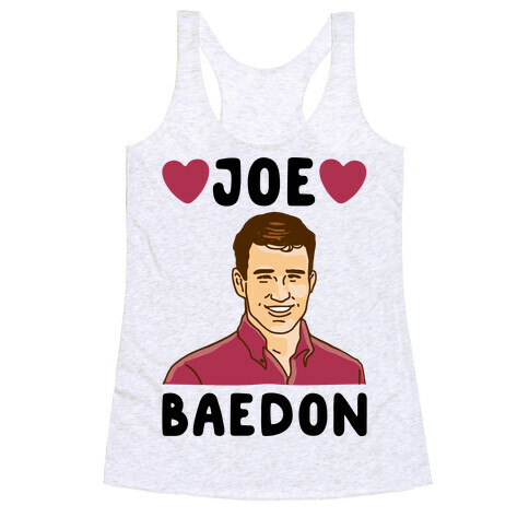 Joe Baedon Parody Racerback Tank Top