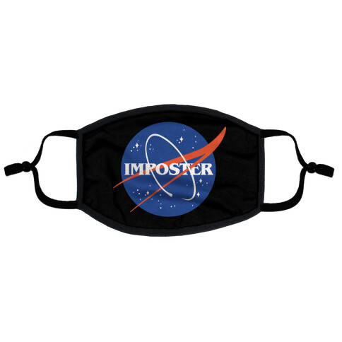 Imposter Nasa Logo Parody Flat Face Mask