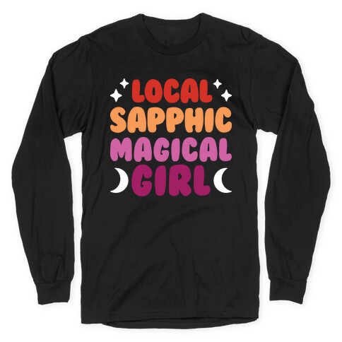 Local Sapphic Magical Girl Long Sleeve T-Shirt