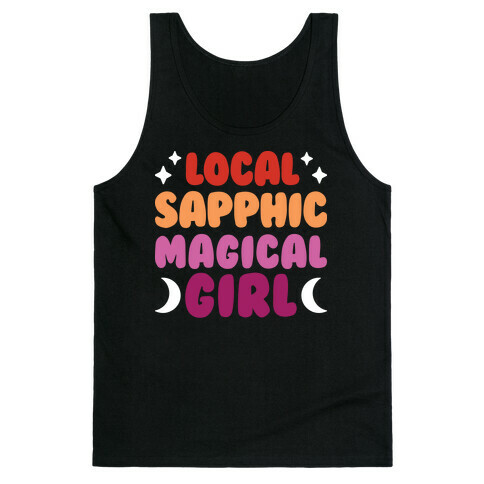 Local Sapphic Magical Girl Tank Top